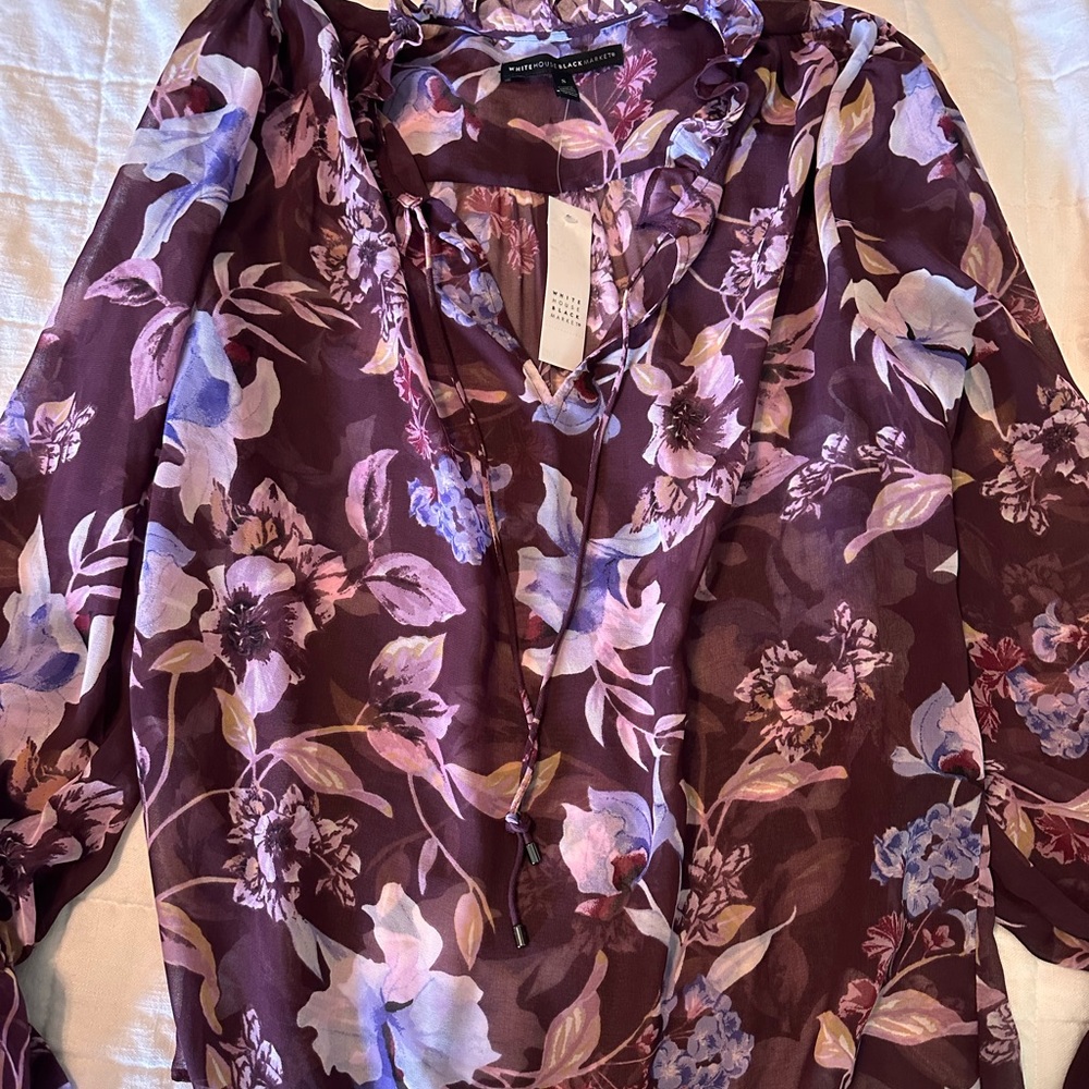 Brand new purple blouse